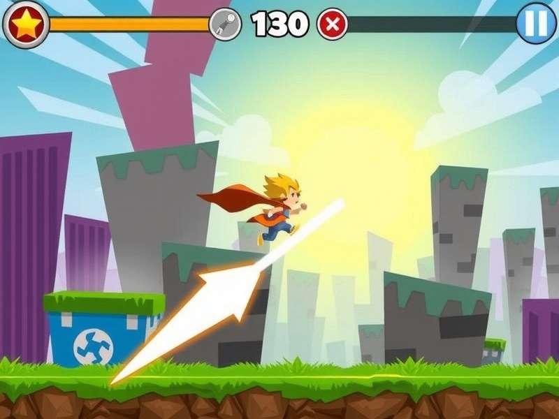 Super Power Dash Gameplay Screenshot